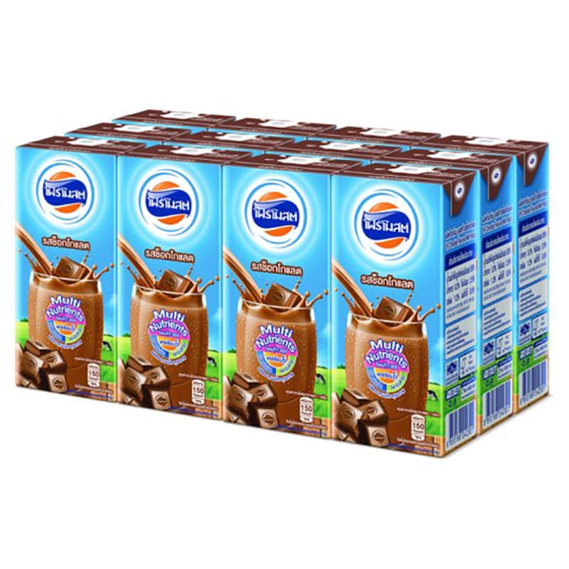 [ Free Delivery ]Foremost UHT Milk Chocolate 180ml. Pack 12Cash on delivery