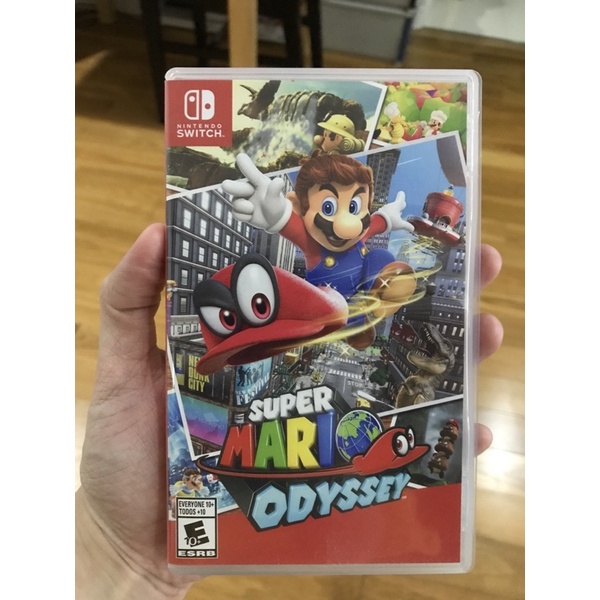 เกมส์ Nintendo Switch : Super mario odyssey มือสอง