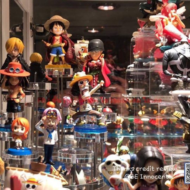 [ส่งฟรี]ชั้นวางโมเดล Art toys วางของ โชว์สินค้า อะคริลิค แบบ 14ช่อ 4cm. ฐานกลม ก้านสแตนเลส สวยงาม  ประกอบสำเร็จ แข็งแรง - รูปที่ 3