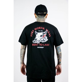 DICKIES เสื้อยืดผู้ชาย แขนสั้น DK1200122  MATHIS CLASSIC FIT S/S TEE N