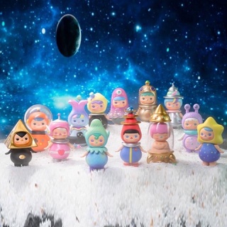 (พร้อมส่ง) POP MART Pucky Space Babies. โมเดล ฟิกเกอร์ ปักกี้