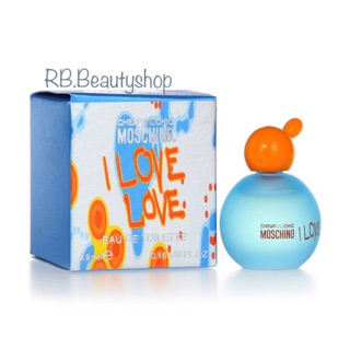 แท้ Moschino I Love Love EDT for Women 4.9 ml