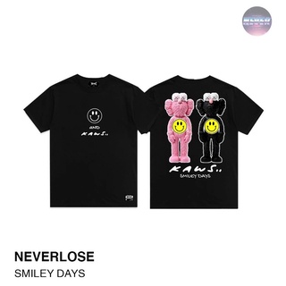 J7XH //เสื้อยืด Oversize ลายสตรีท SMILEY DAYSNEVERLOSE เสื้อผู้ชาย/ผู้หญิง!