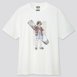 เสื้อยืดสติ๊กเกอร์ลายการ์ตูน One Piece Uniqlo Ut 2019