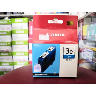 [ลดล้างสต็อกจ้า!!!] ตลับหมึกแท้ CANON BCI-3eC สีฟ้า