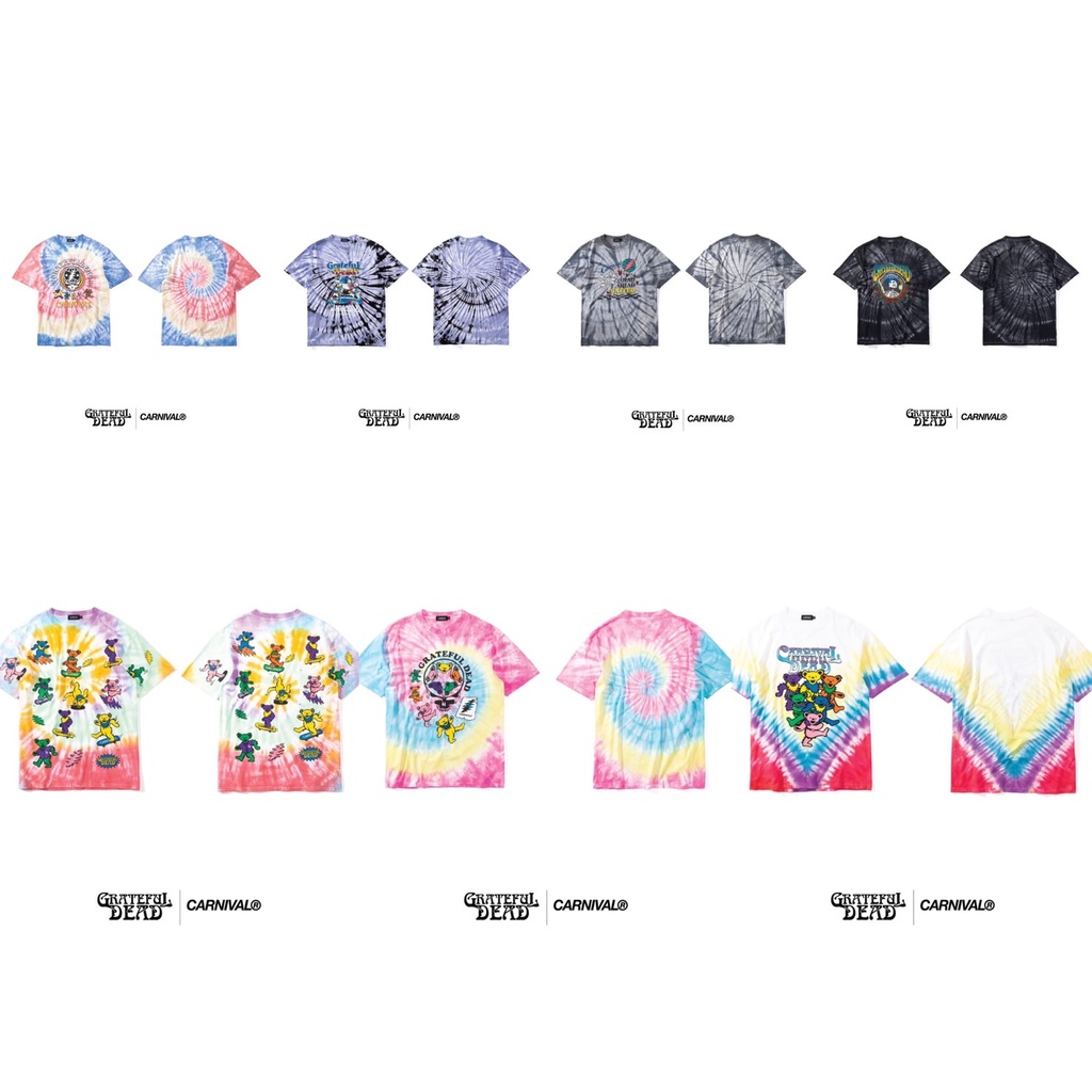 CARNIVAL® x Grateful Dead “Miracle Me” collection