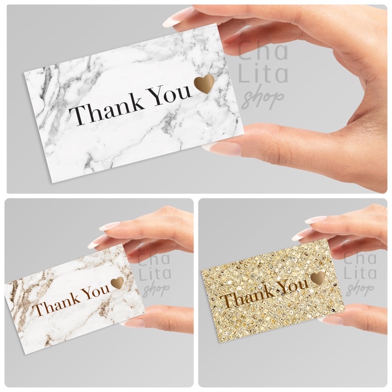 Thank you card การ์ดขอบคุณ