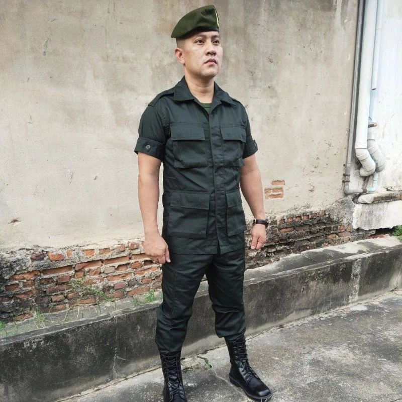 ชุด รด. ชุดนักศึกษาวิชาทหารสำเร็จรูป(ราคานี้เฉพาะชุดครับ)ไซร์ที่ลงไซร์เอวนะครับ