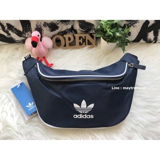 HOT ITEM!! ADIDAS ORIGINALS ADICOLOR WAIST BAG (Black/Blue)