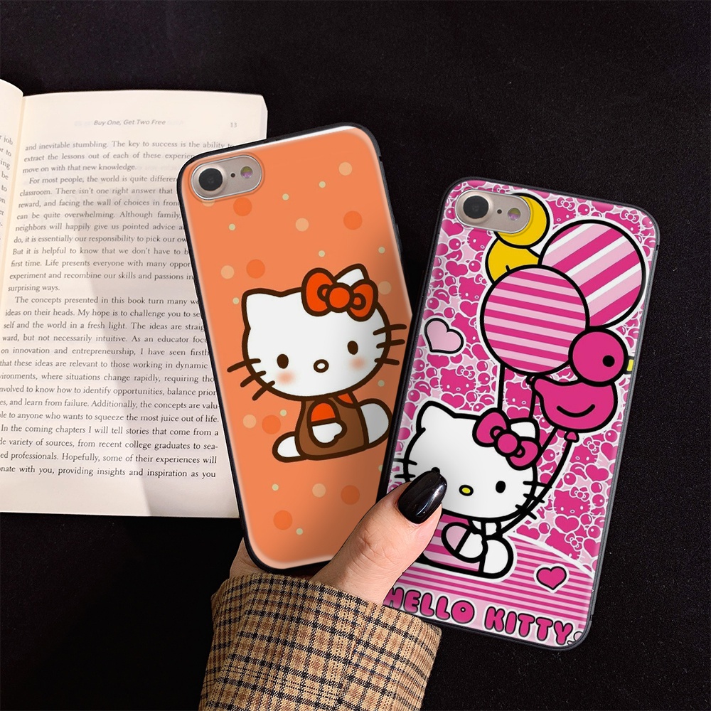 iPhone 12 Mini 11 Pro XR XS Max Soft Case B121 Hello Kitty nice