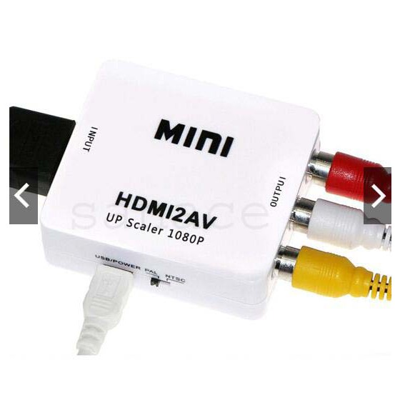 $ales ตัวแปลง HDMI to AV(RCA)