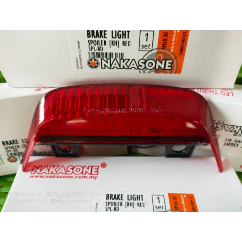 Stoplamp Crescent โคมไฟวงเล็บด้านหลัง LED FIZR F1ZR คุณภาพเดิม nakasone koito ญี่ปุ่น