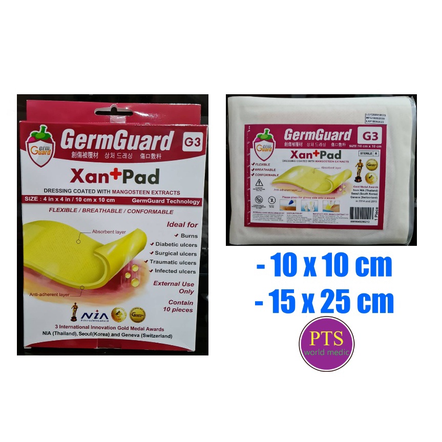 GermGuard Xan Pad ใช้กับคน (1 ชิ้น)