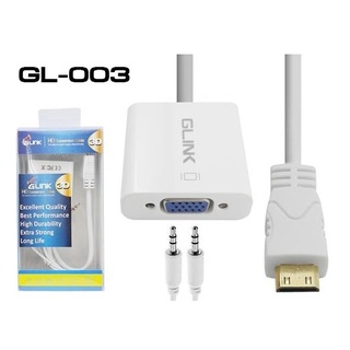 GLink สาย Mini HDMI  to VGA แท้ 100%