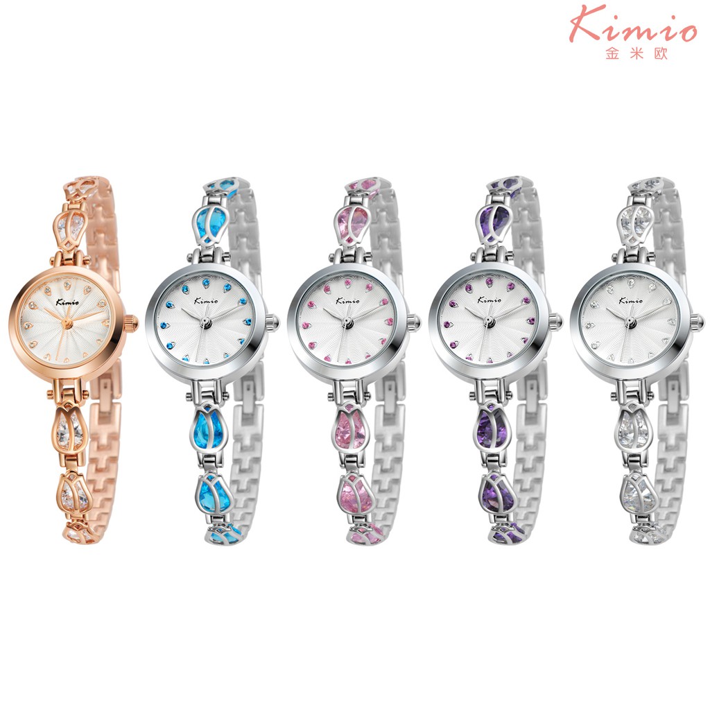 Kimio นาฬิกาข้อมือผู้หญิง สายสแตนเลส รุ่น KW535