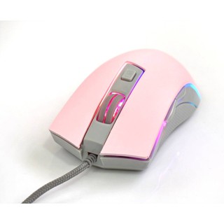 OKER mouse G21 Ergonomic Gaming Galaxy Pink รุ่น G21 เม้าส์สำหรับเล่นเกมส์