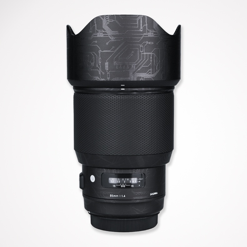 [HOHO] ฟิล์มคาร์บอนไฟเบอร์ ลายพราง 3M สําหรับ SIGMA85F1.4 art 85-1.4 Canon EF Port