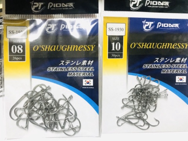 ตาเบ็ดสเตนเลสก้านยาวไพโอเนีย รุ่น SS1930 แบบซอง