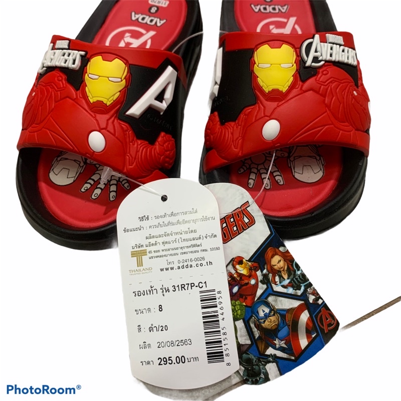 รองเท้าเด็กADDAไอร่อนแมน กัปตันอเมริกา ลิขสิทธิ์แท้ เบานิ่ม🔥พร้อมส่ง🔥 - รูปที่ 3