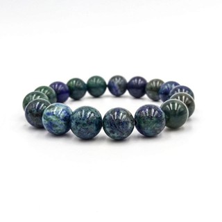 กำไลข้อมือหินแท้ Azurite malachite ขนาด 8 มิล