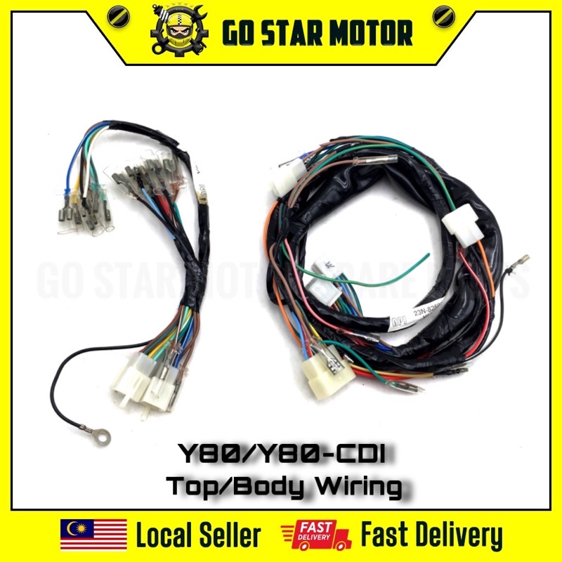 YAMAHA Y80 Y80NEW CDI Y80N Y 80 NEW TOP / BODY WIRING BODY SET WIRING HARNESS SET