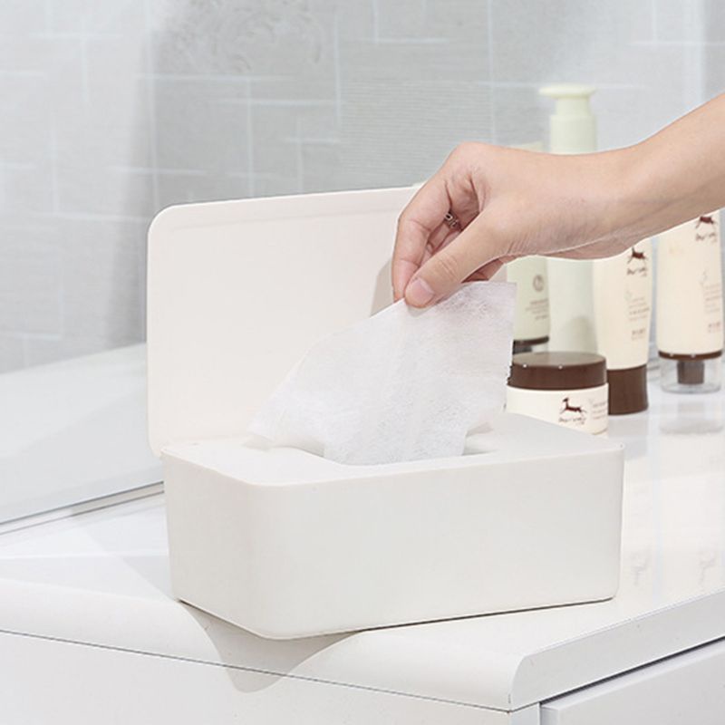ↂWet Wipes Dispenser Holder Tissue Storage Box Case with Lid for Home ...