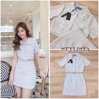 ชุดเซตเสื้อแขนสั้น กางเกงขาสั้น TAG :: STYLISTA Code : ST01594