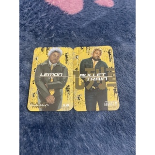 “Exclusive Manga Card” จากภาพยนตร์Bullet train ระห่ำด่วนขบวนนักฆ่า