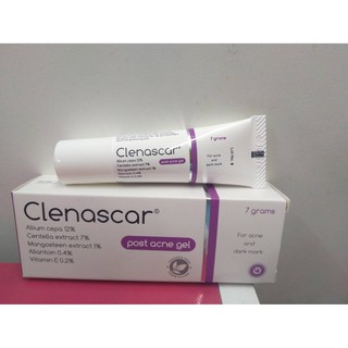 Clenascar Post Acne ลบรอยสิว 7 กรัม สีม่วง