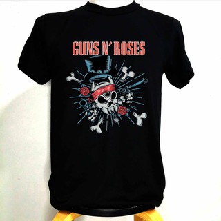 เสื้อวงดนตรีลายGun N Roses