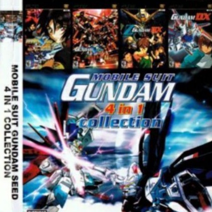 [PS2 Games] Mobile Suit Gundam 4in1 Collection