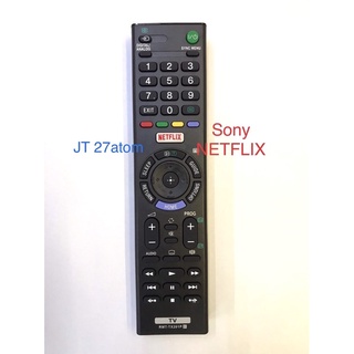 รีโมท TV SONY NETFLIX รหัสที่รีโมท RMT-TX201P