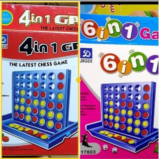 ของเล่นเด็กเกมส์ฝีกทักษะมี2แบบๆ4in1-6in1