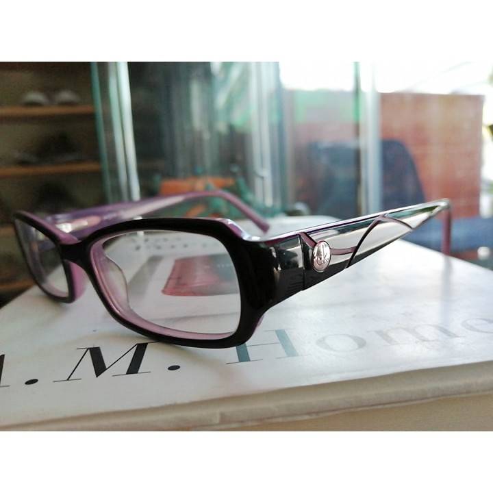 Calvin Klein Womens CK 5701 042 Plum Rectangle Plastic Eyeglasses-46mm กรอบแว่นตาของแท้มือสอง สภาพใหม่ๆ ดีไซน์สวยมาก