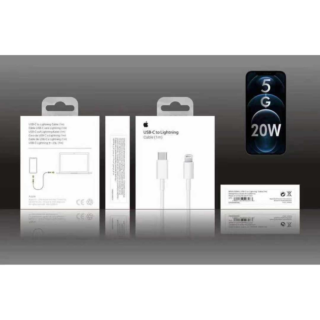 สาย iphone USB-c to Lighting 1m 20w