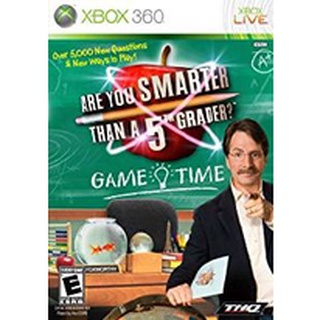 Are You Smarter Than A 5th Grader Game Time xbox360 [NTSC-U] แผ่นเกมส์Xbox 360 แผ่นไรท์เล่นกับเครื่องที่แปลงแล้ว