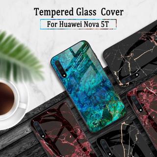 เคสโทรศัพท์พิมพ์ลายหินอ่อนแบบนิ่ม huawei nova 5t 5 i pro mate 30 p 20 lite 2019