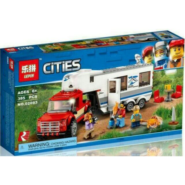 lepin02093 City Truck Caravan