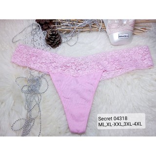 Secret Treasures Size ML,XL-2XL,3XL-4XL ชุดชั้นใน/กางเกงชั้นในทรงจีสตริง(G-string) 04318