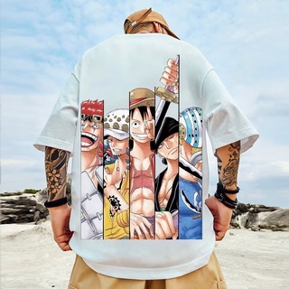 เสื้อเชิ้ตแขนสั้นผู้หญิงผู้ชายฤดูร้อน Unisex One Piece เสื้อเชิ้ตวินเทจสําหรับครอบครัวเสื้อเชิ้ U!C