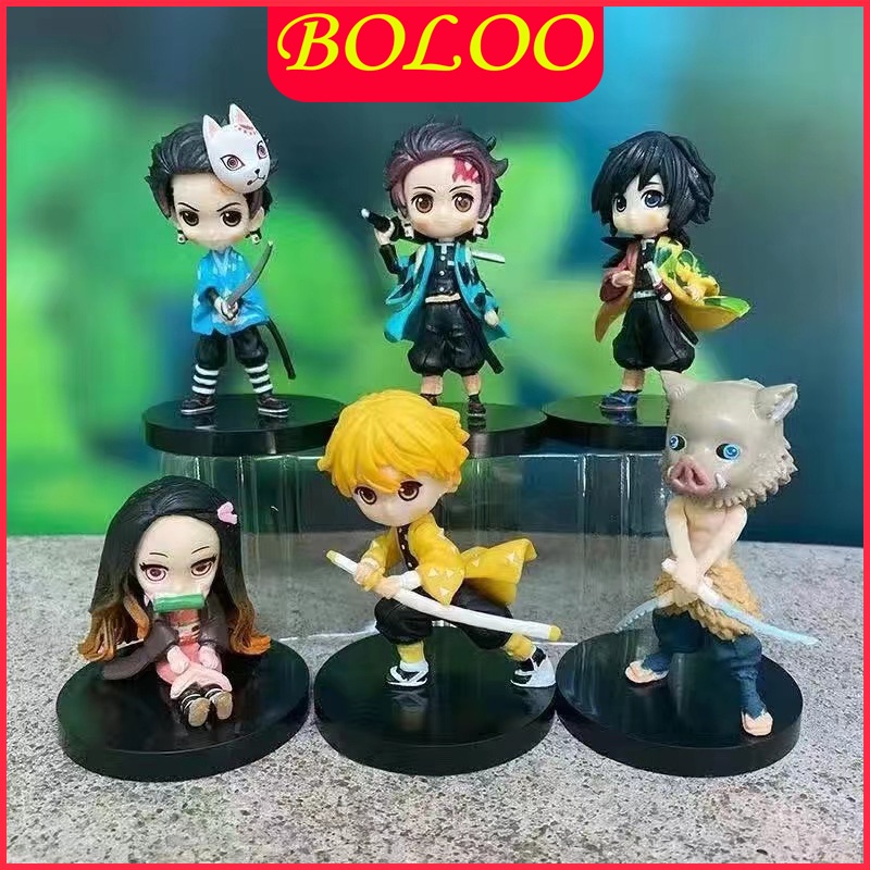 ฟิกเกอร์โมเดลดาบพิฆาตอสูร Demon Slayer : Kimetsu no Yaiba ของเล่นJi Doudou