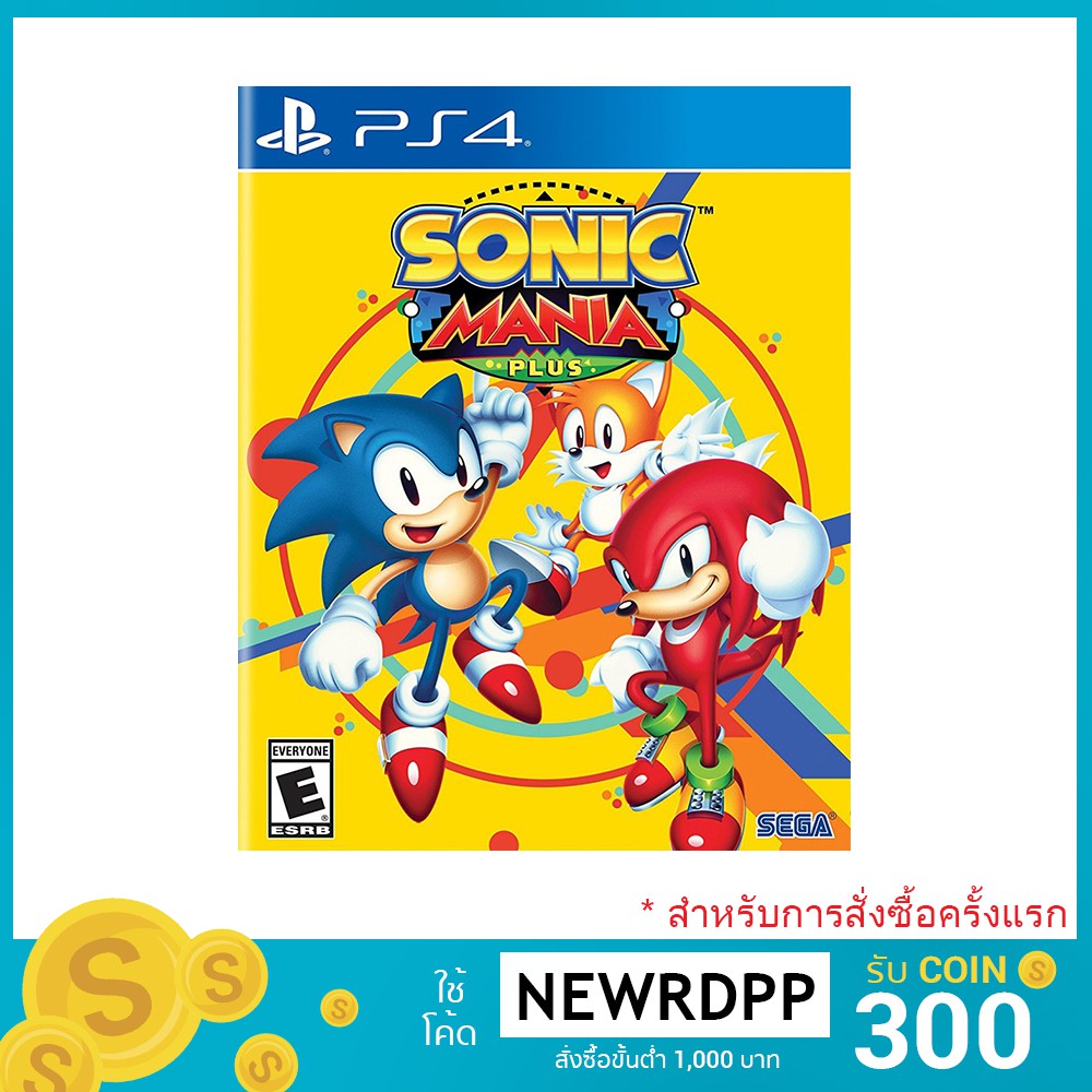 เกม Sonic Mania Plus ( Zone 3 / PS4 )