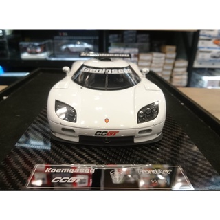 FrontiArt Model 1/18 : F070-02 Koenigsegg CCGT White