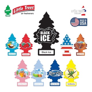 Llttle Trees แผ่นน้ำหอมปรับอากาศ (ลิขสิทธิ์แท้) จำนวนจำกัด Made in USA