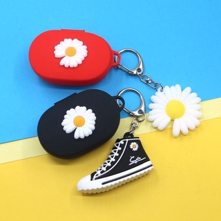 เคสซิลิโคนลายดอกไม้น่ารักสําหรับ Xiaomi MI Redmi AirDots