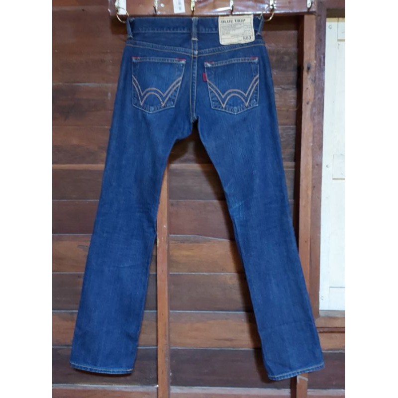 (TR11)EDWIN Jeans รุ่นBlue Trip503 ใหม่กริ๊บ ทรงกระบอกเดิมๆ #1