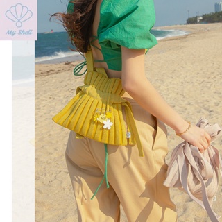 [Samantha Thavasa] Myshell_Mini_Knit Bag_กระเป๋าสะพายข้าง ขนาดเล็ก