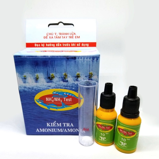 NH3 และ NH4 TEST SOLUTION - AMONIA & AMONIUM TEST KIT
