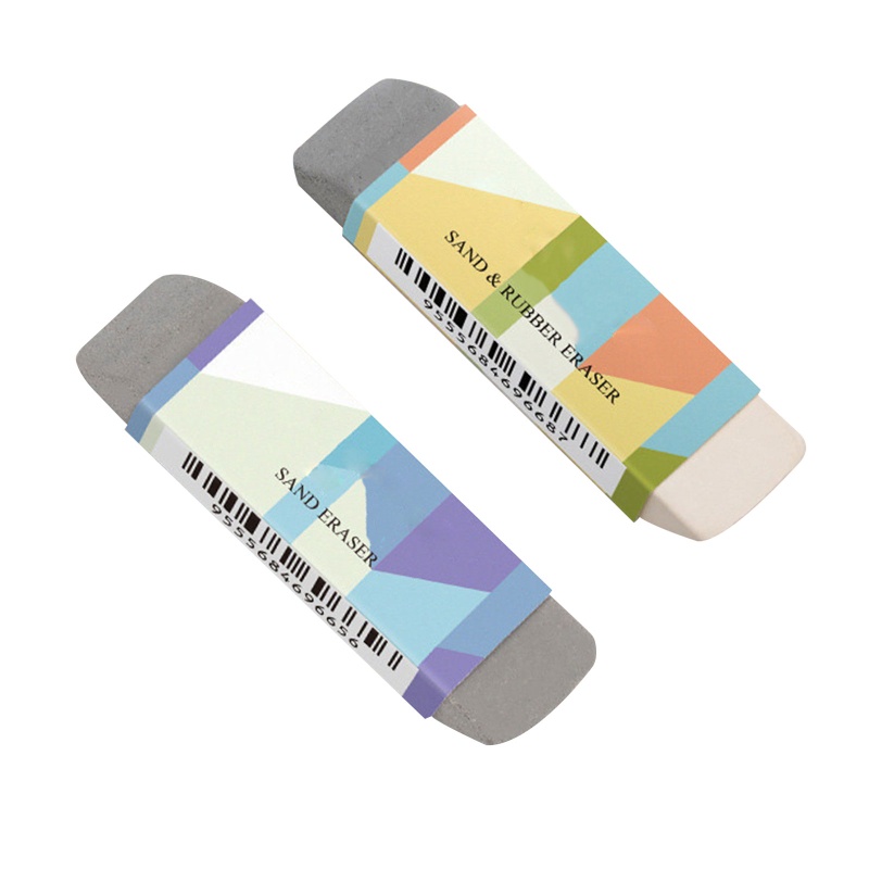 Top All-purpose Sand Rubber Eraser Double สําหรับหัวลบดินสอสีหมึก Marking