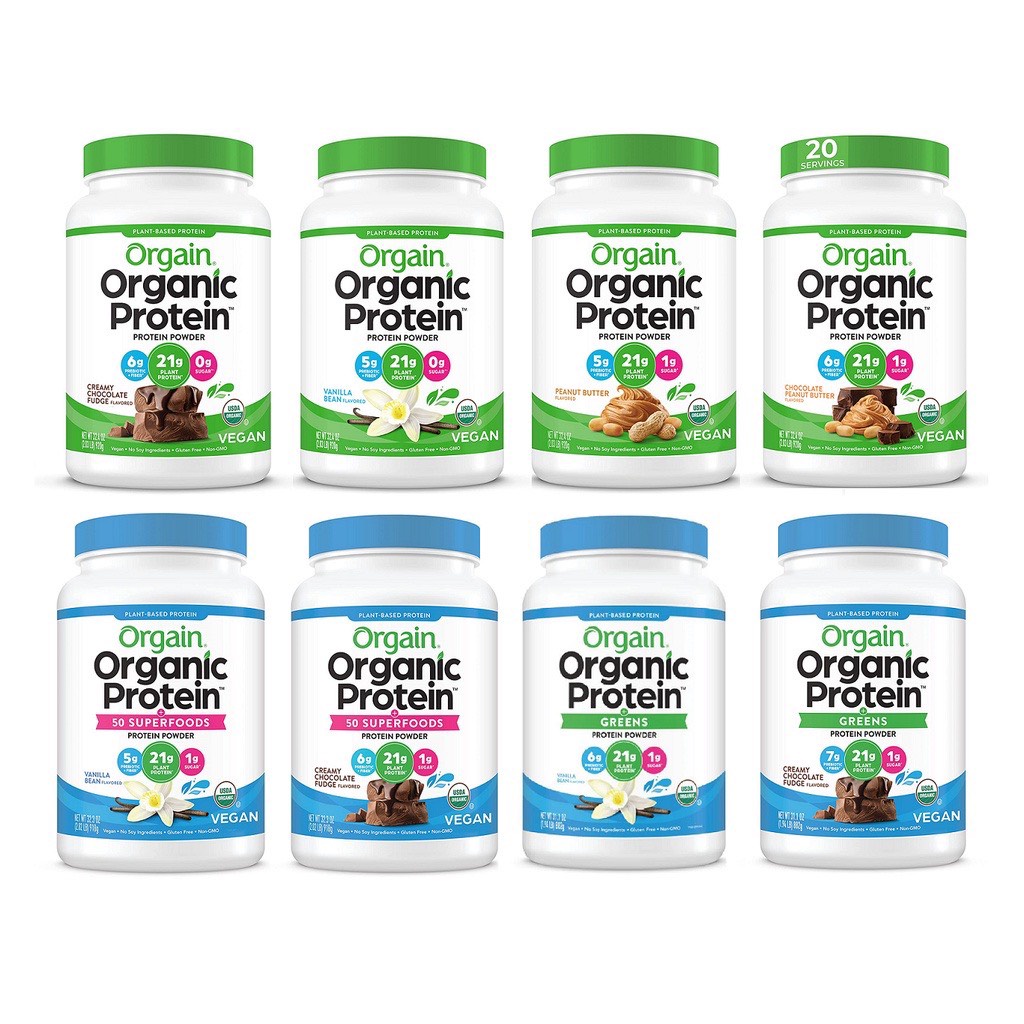 [ สินค ้ านําเข ้ า ] Orgain Organic Vegan Milk protein Powder